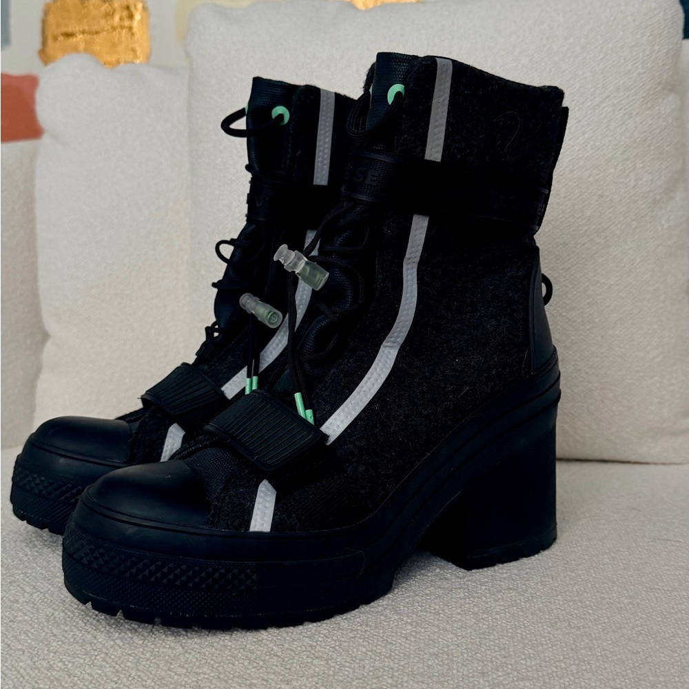 Black Converse Women's Boots
